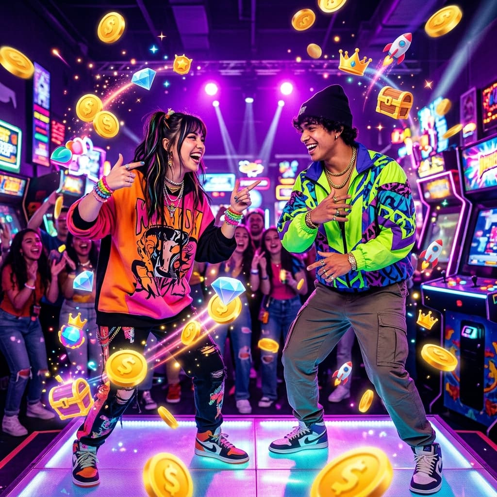 TikTok Creators battling in a PK Match